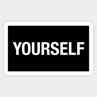 Yourself Sticker